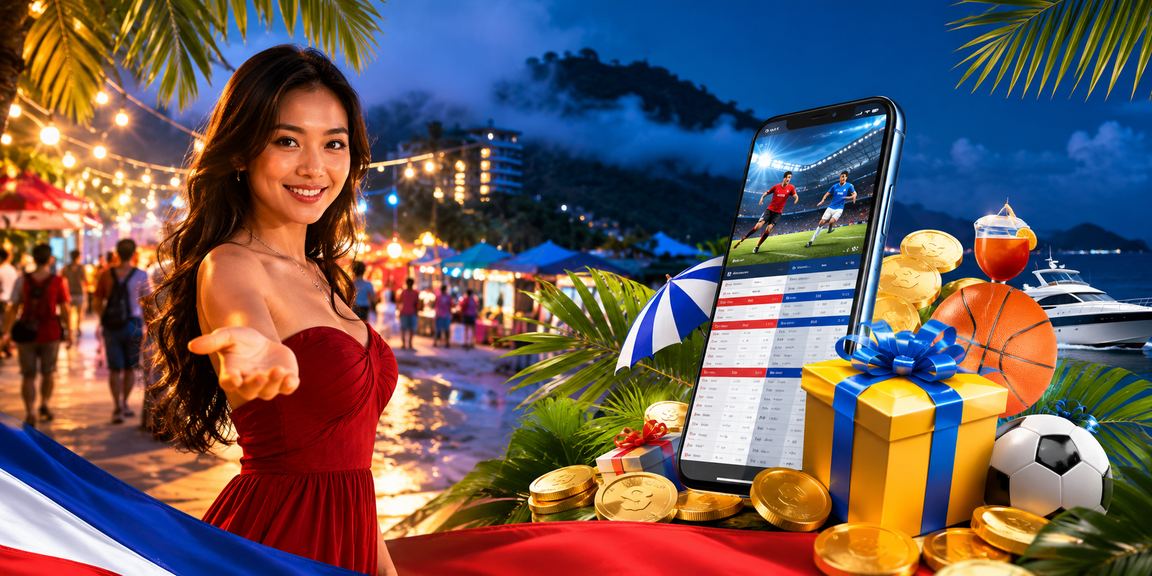 Penggemar sukan di Genting Highlands menyemak keputusan pertaruhan sukan melalui telefon pintar