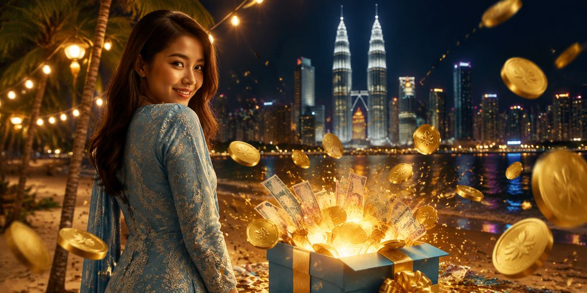 Pemain dari Kuala Lumpur menikmati pertaruhan dalam talian dengan pakaian baju kurung dalam suasana moden