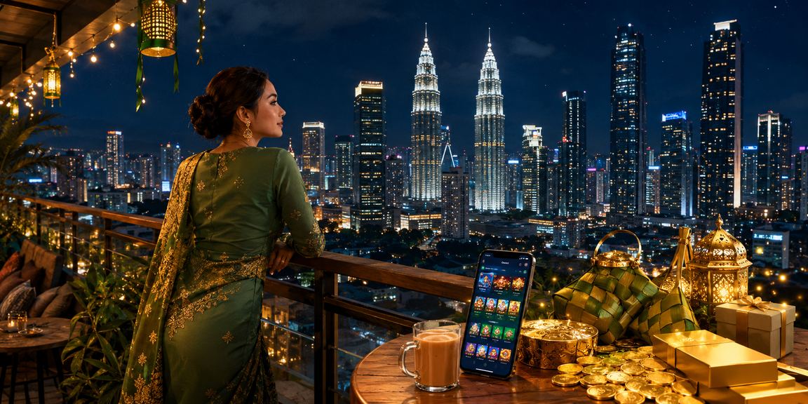Pengguna dari Kuala Lumpur menikmati platform kasino mudah alih bigwin888 semasa perayaan Hari Raya
