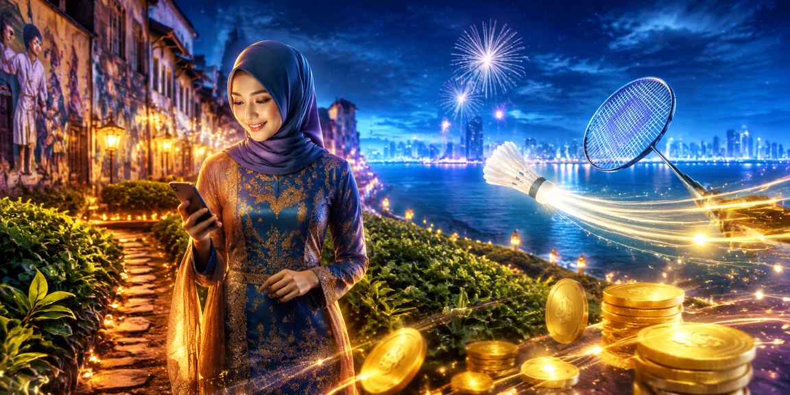 Pemain Penang menikmati kasino mudah alih bigwin888 semasa perayaan Hari Raya